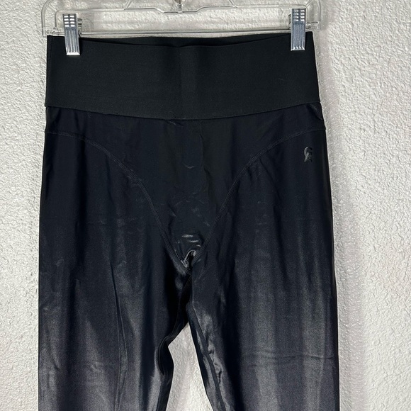 Good American Midnight Shine Leggings Black SZ 3 L NWT NEW - Picture 5 of 5